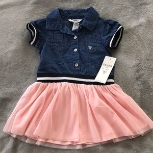 Guess jean /Tulle dress